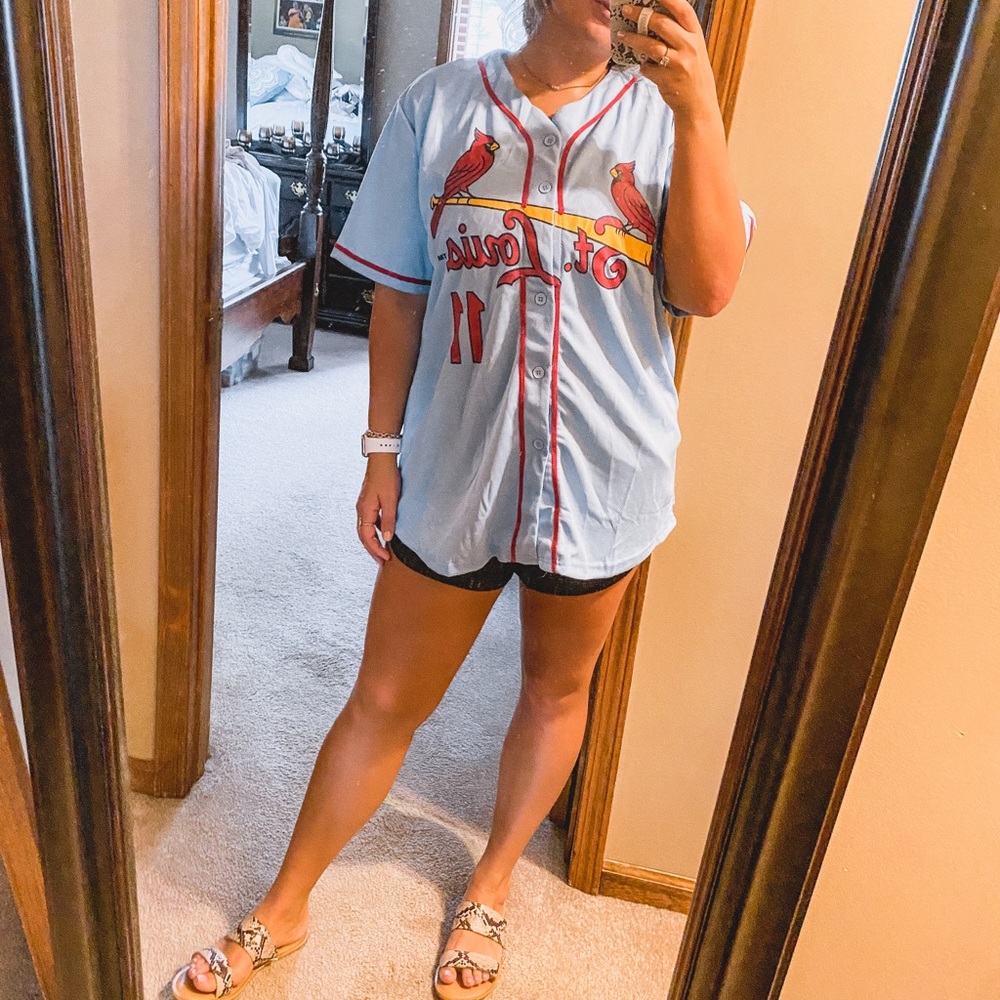 Blue cardinals jersey
